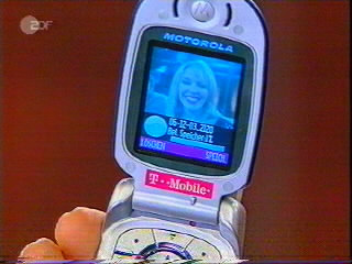 Kylie on the phone!
