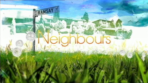 Ramsay Street with sign